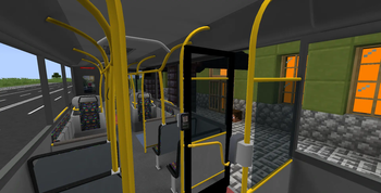 Transperth Volvo B7RLE interior