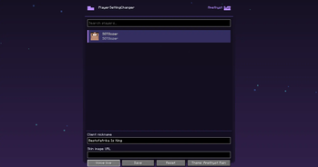 PlayerSettingChanger Screenshot 2