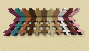 all logs and stripped logs (except bamboo).