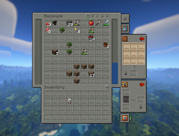 Traveler's Backpack in-game