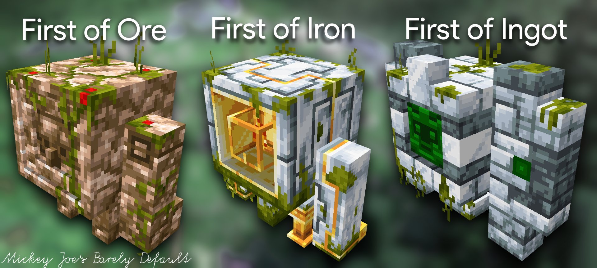 The special golems from Mc Legends as iron golem variants