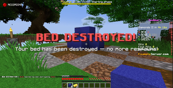 Bed destruction title