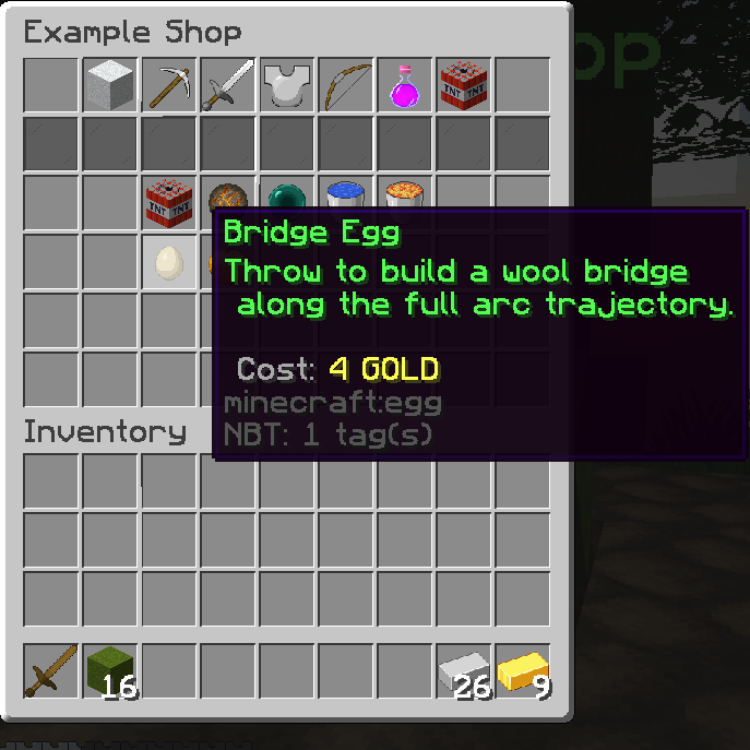 Example Shop Category Page