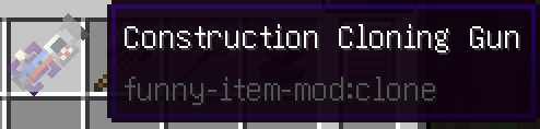 Construction Cloning Gun