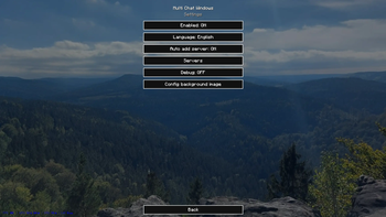 Config Screen