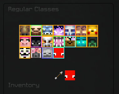 Mega Walls class selector overlay
