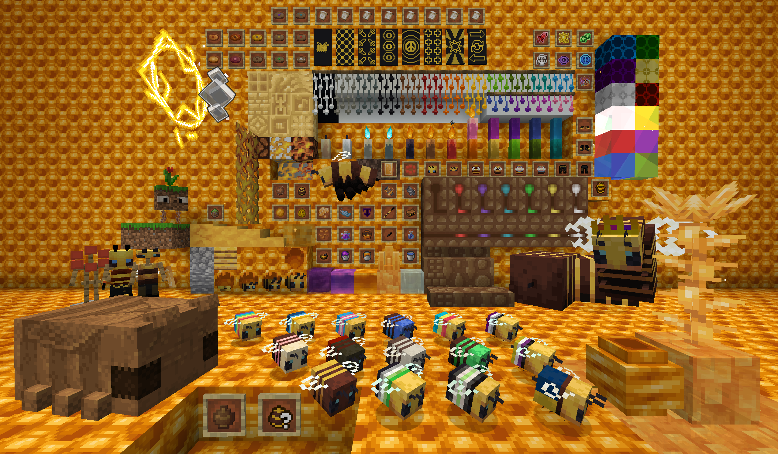 All the Blocks, Items, and Mobs in Bumblezone