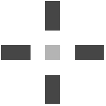 The crosshair