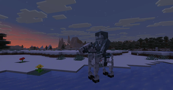 Skeleton Horse (w/ Stray)