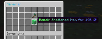 Repairing A Shattered Item