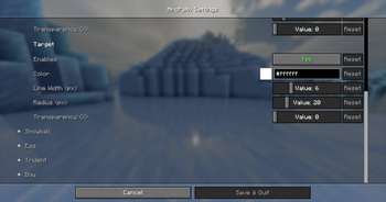 ModMenu Configuration Options (2)