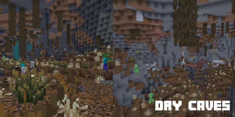 Dry caves