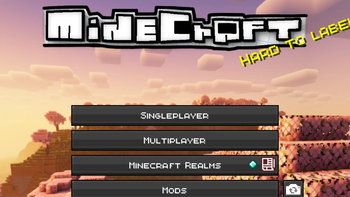 Main Menu - Update 1.0.1