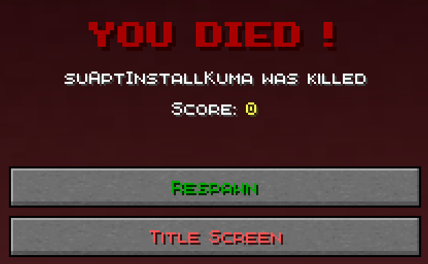 Death Screen
