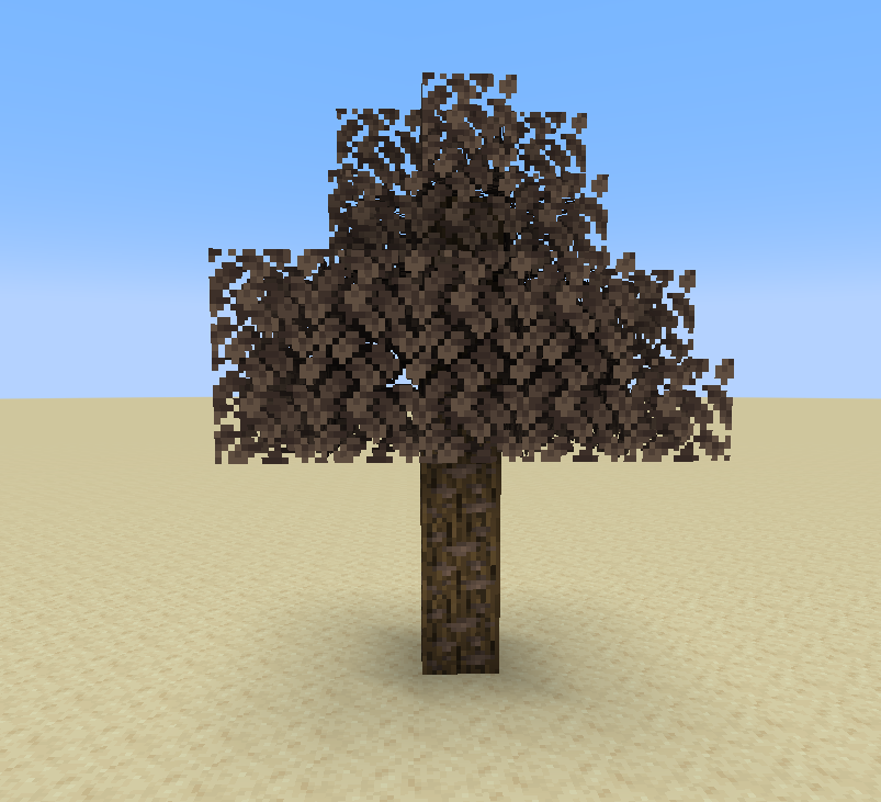 The new version (iron tree)