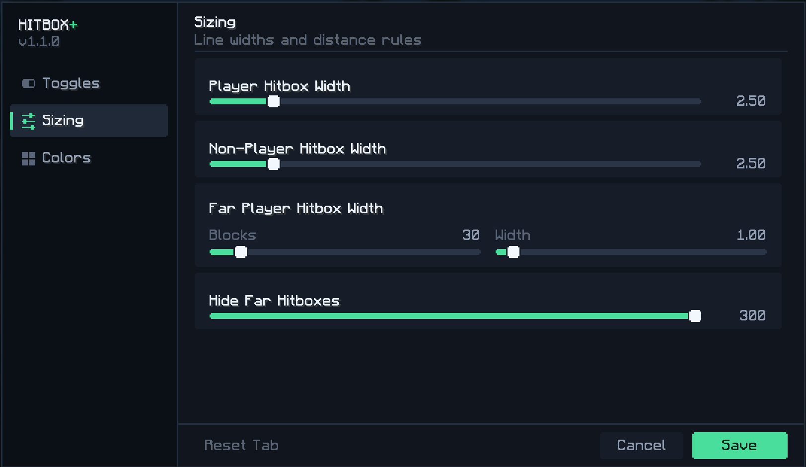 Width