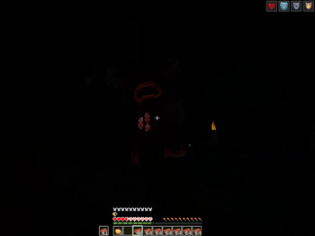 Throwing a brick onto a Warden (right before dying)