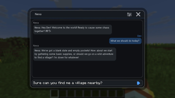 GUI Chat interface