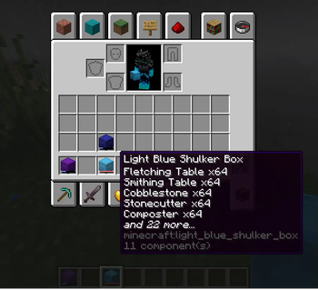 Shulker capacity bar