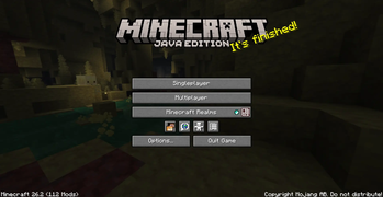 Main Menu