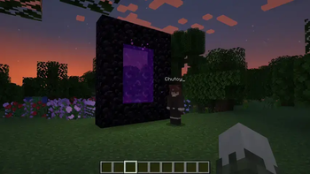 Prompted to teleport to The Nether