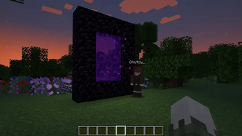 Prompts disabled while someone moves to a different dimension
