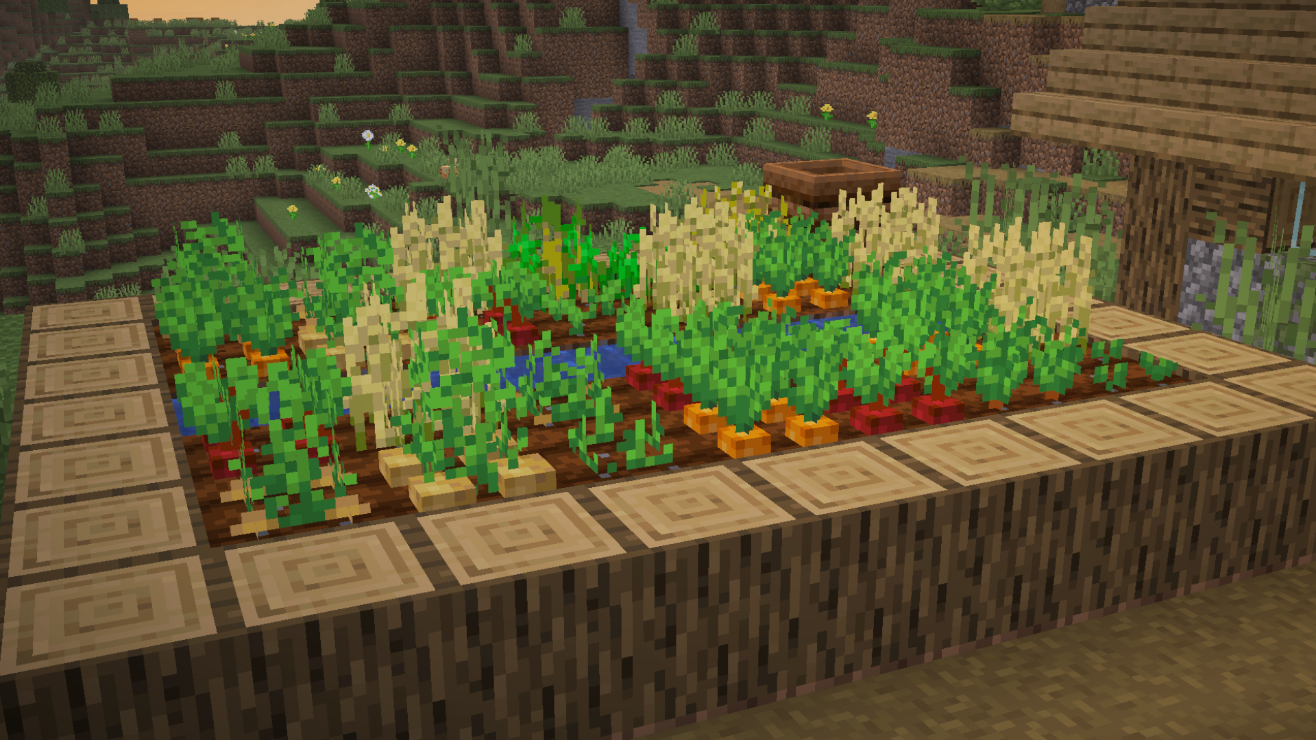 Carrots, Beetroots and Potatoes are now 3D when fully grown