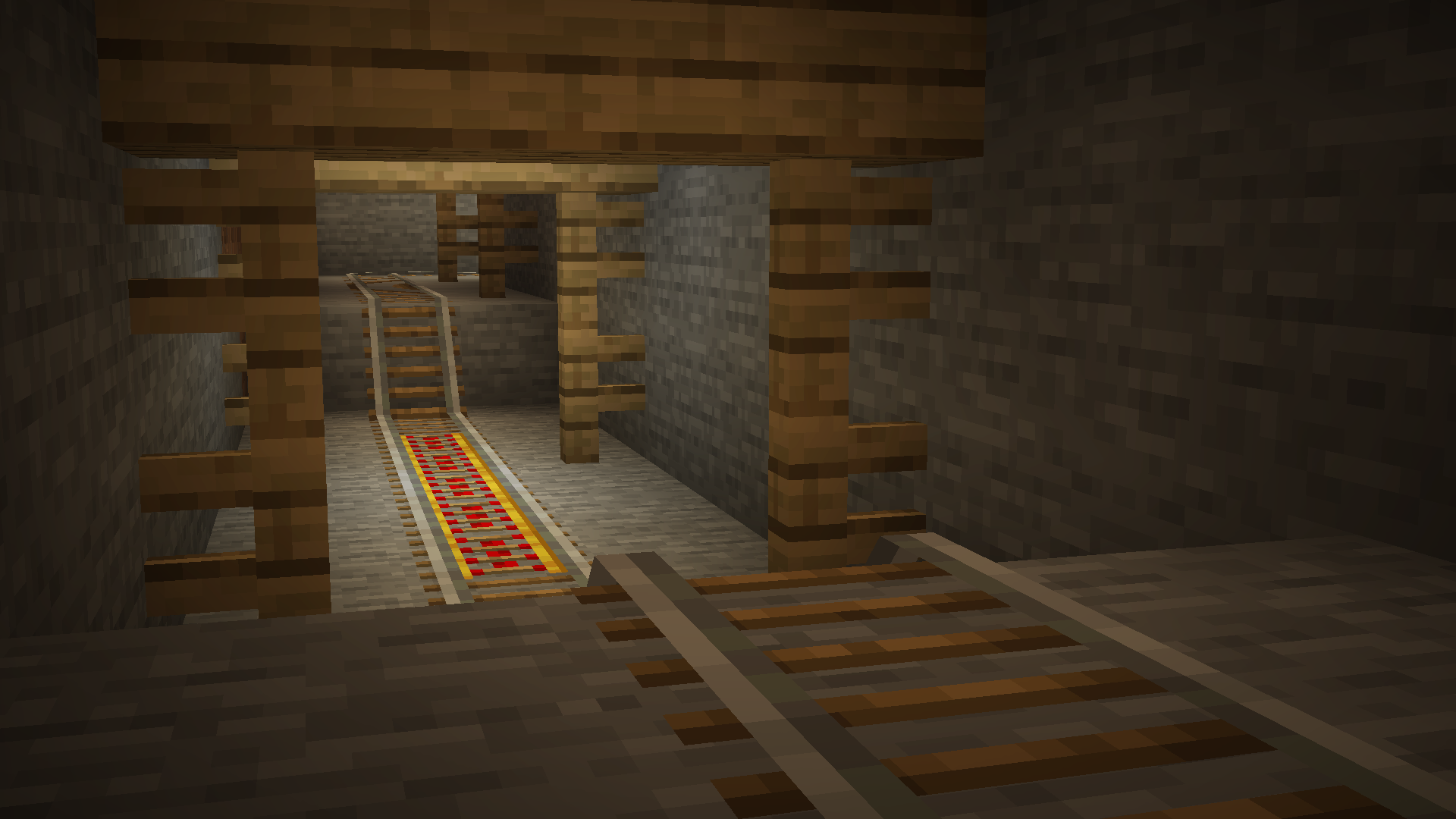 Rails now have 2 layers and are not streached when raised