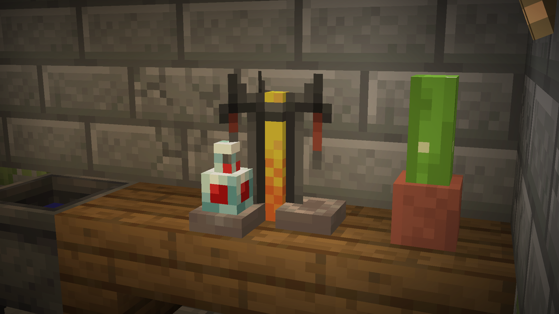 The Brewing Stand's potion bottles are now also 3D
