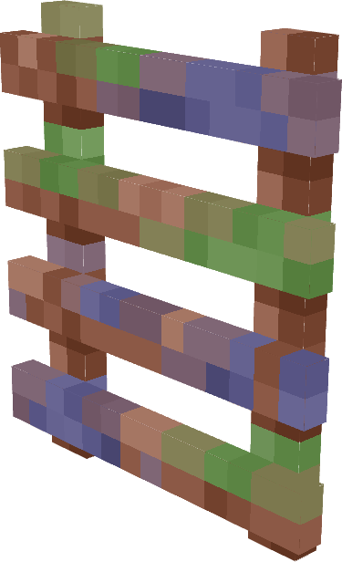 Rainbow Eucalyptus Ladder