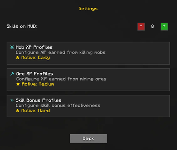 Settings - HUB