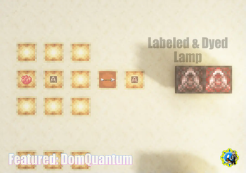 Dyed Quantum Lamps