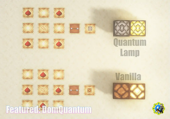 Redstone Lamp vs Quantum Lamp
