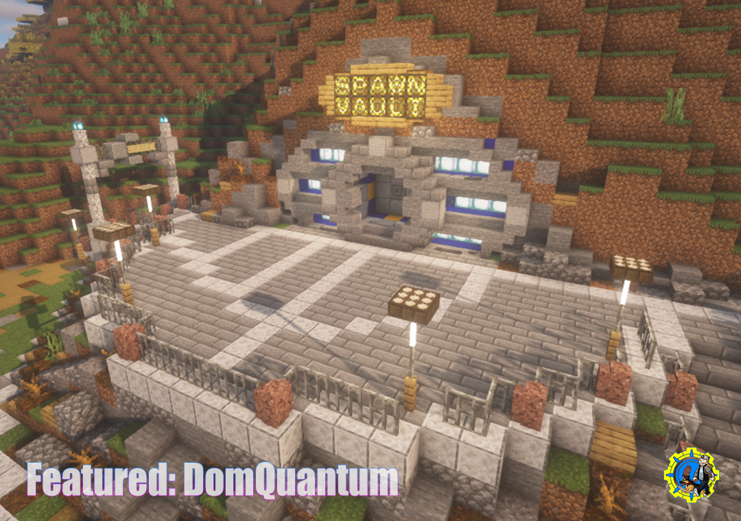 DomQuantum's Vault - Day time screenshot of Quantum Lamps.