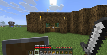 Outside of gatehouse