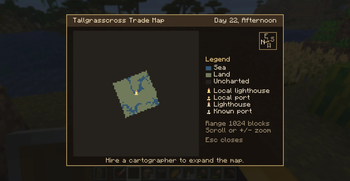 Initial trade map