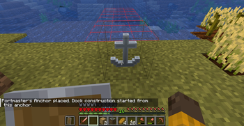 Portmaster's Anchor placed, construction begins