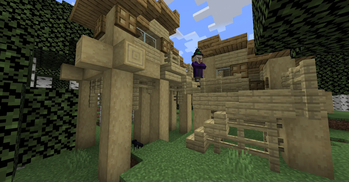 While the height of these witch huts may be off from time to time, it is still a nice improvement over the vanilla styled witch huts!