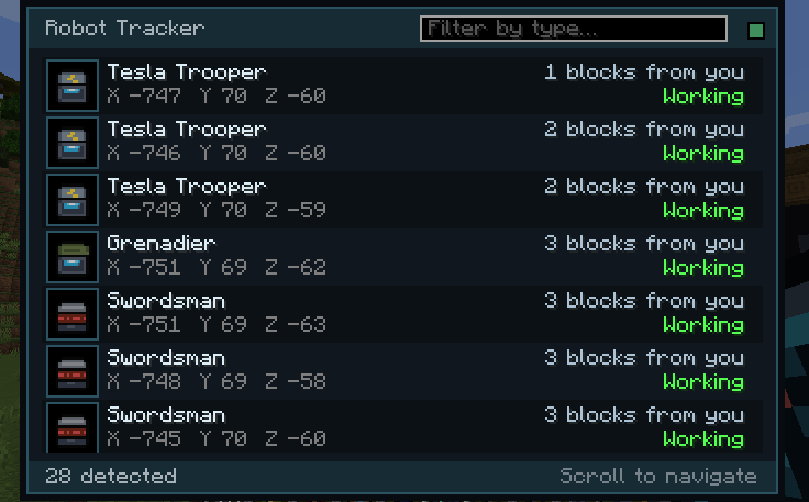 Robot Tracker — track your entire robot legion
