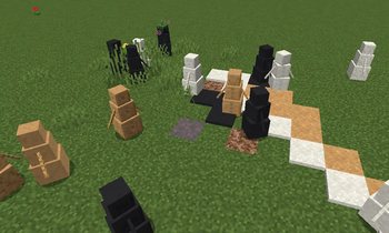 Snow golems from Biomes o plenty.