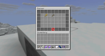 Bazaar Main Menu