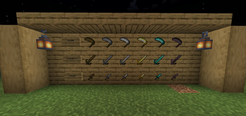 All the weapons