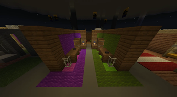 A gaming room