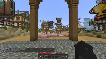Performance (825 FPS) + potion effect + armor HUD