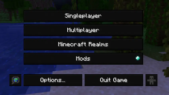 Title screen buttons mega