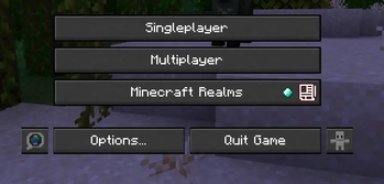 Title screen buttons