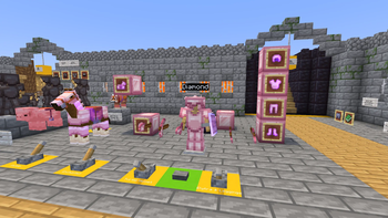 pink diamond armor & tools