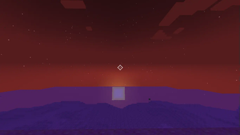 Sun set in Ameor mod.