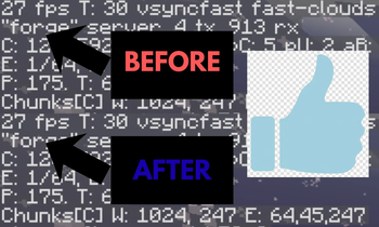 The mod doesn't improve performance