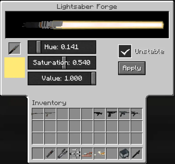 Lightsaber Forge